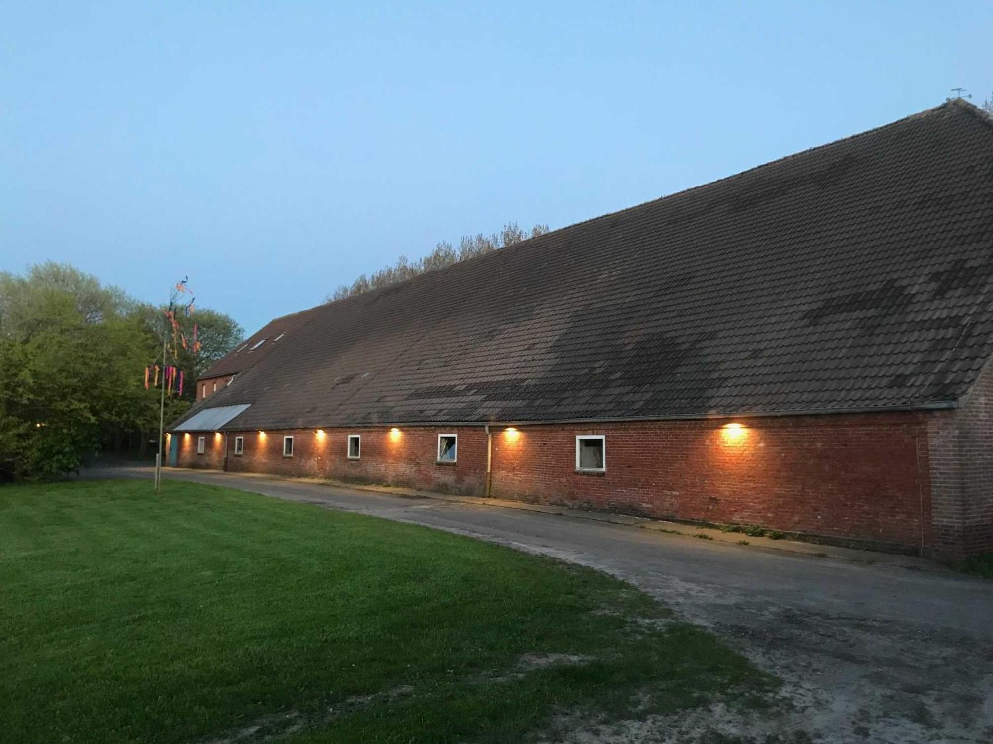 カロリーネンジール Gulfhof Friedrichsgrodenヴィラ エクステリア 写真
