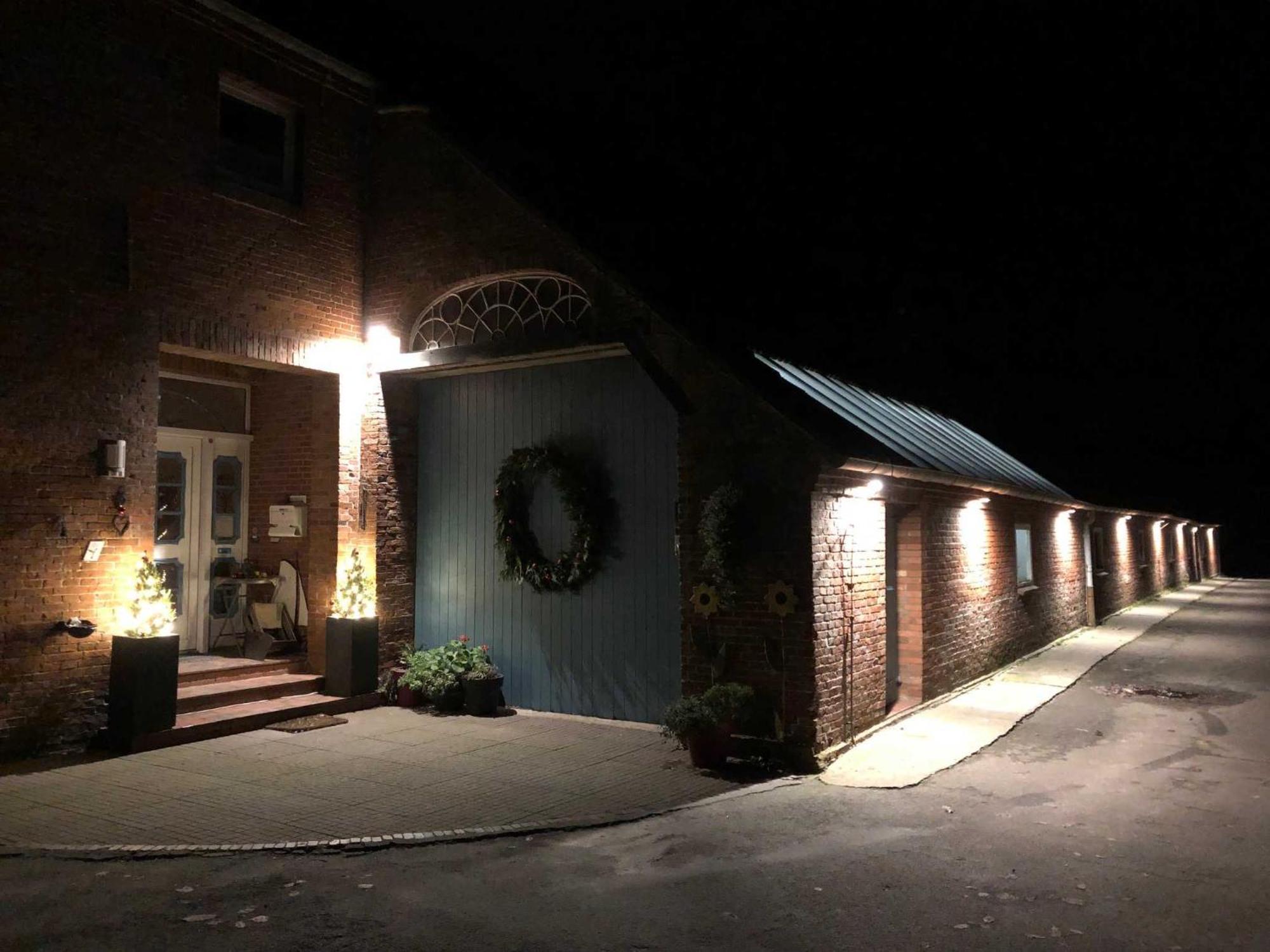 カロリーネンジール Gulfhof Friedrichsgrodenヴィラ エクステリア 写真
